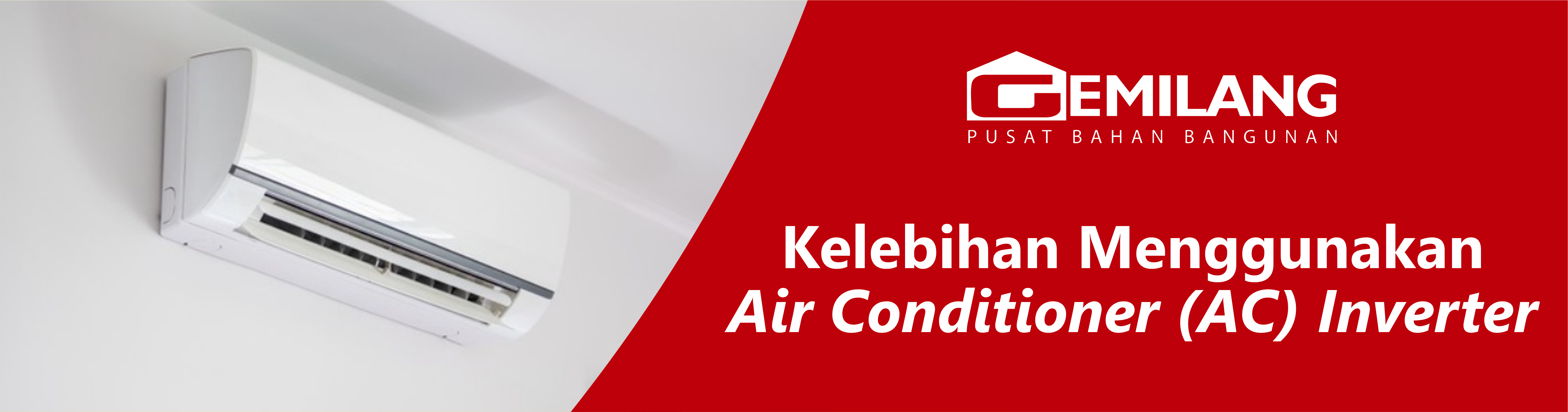 Banner kelebihan menggunakan AC Inverter